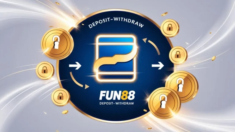 ฝากเงิน ถอนเงิน fun88
